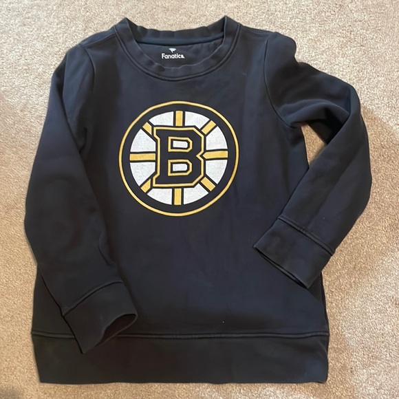 Boston bruins womens crew neck sweatshirt size medium - Picture 1 of 3
